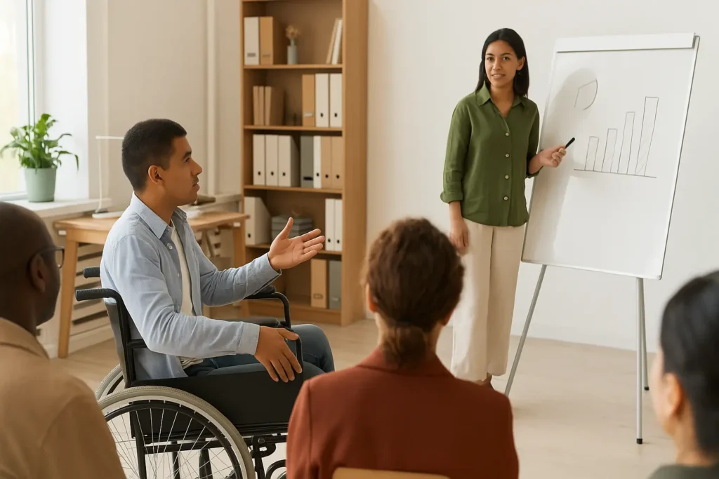 inclusión laboral de personas con discapacidad Colombia